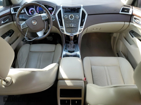 2012 Cadillac SRX Luxury Collection with VIN 3GYFNAE30CS599476, listed as a Copart auction lot 89183145 with 51,157 mi miles and Salvage Title. Bid and sale history available at carsss.com. Image 8.