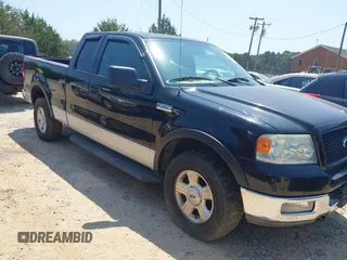 2004 Ford F-150 XLT with VIN 1FTPX14514NC37871, listed as a IAAI auction lot 42614194 with 125,724 mi miles and . Bid and sale history available at DreamBid. Image 1.