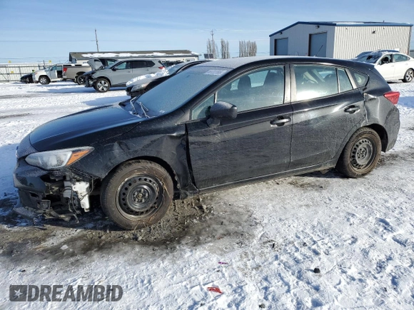 2022 Subaru Impreza with VIN 4S3GTAA68N1725779, listed as a Copart auction lot 44722785 with 57,464 mi miles and Salvage title. Bid and sale history available at DreamBid. Image 1.