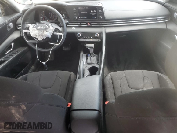 2023 Hyundai Elantra SEL with VIN KMHLM4AG3PU588625, listed as a Copart auction lot 54738485 with 19,756 mi miles and Salvage title. Bid and sale history available at DreamBid. Image 8.