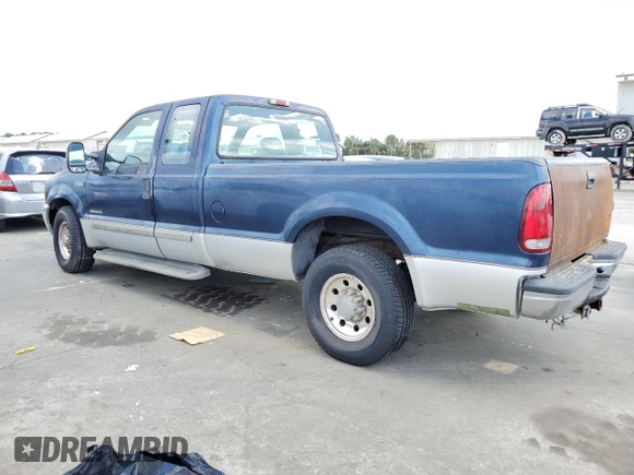 2001 Ford Super Duty F-250 XL with VIN 1FTNX20F51EB77679, listed as a Copart auction lot 73773254 with 90,026 mi miles and Non Repairable. Bid and sale history available at carsss.com. Image 2.