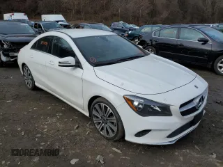 2018 Mercedes-Benz CLA 250 with VIN WDDSJ4EB1JN671050, listed as a Copart auction lot 41931784 with 66,515 mi miles and . Bid and sale history available at DreamBid. Image 4.