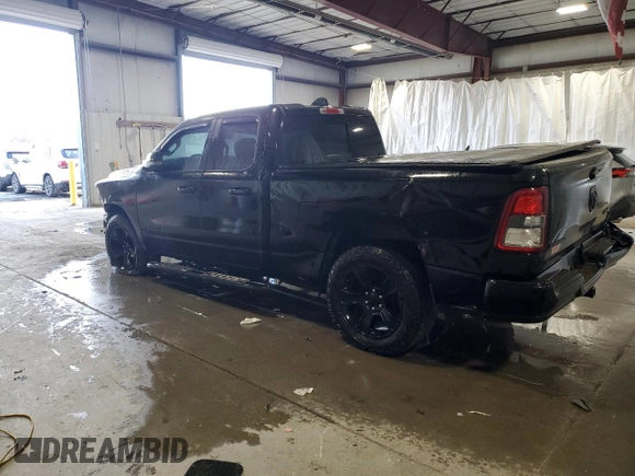 2023 Ram 1500 Big Horn with VIN 1C6RRFBG9PN596708, listed as a Copart auction lot 46870915 with 37,588 mi miles and Salvage Title. Bid and sale history available at carsss.com. Image 2.