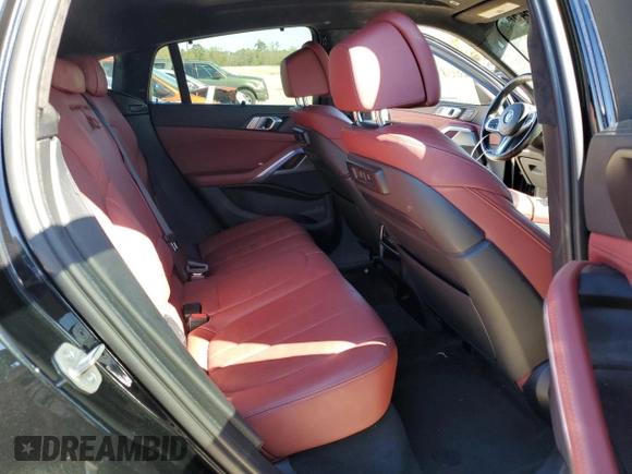 2022 BMW X6 xDrive40i with VIN 5UXCY6C01N9K49185, listed as a Copart auction lot 49020645 with 36,200 mi miles and Salvage Title. Bid and sale history available at carsss.com. Image 12.