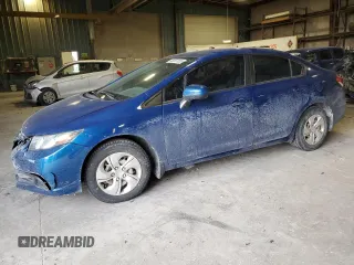 2015 Honda Civic Sedan LX with VIN 19XFB2F5XFE023658, listed as a Copart auction lot 46067005 with 103,221 mi miles and Salvage Title. Bid and sale history available at carsss.com. Image 1.