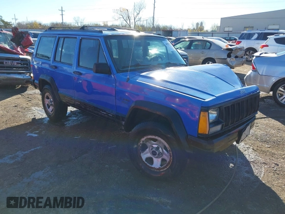 1996 Jeep Cherokee Sport with VIN 1J4FJ68S6TL171428, listed as a IAAI auction lot 40881632 with 323,289 mi miles. Bid and sale history available at carsss.com. Image 1.