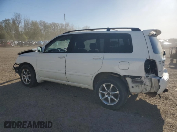 2006 Toyota Highlander z VIN JTEEW21A760004039, wystawiony jako Copart lot #56016235 z przebiegiem 165 705 mil mil oraz Czysty tytuł • Clean title. Historia ofert i sprzedaży dostępna na DreamBid. Obrazek 2.