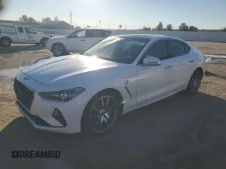 2020 Genesis G70 3.3T Advanced with VIN KMTG74LE5LU053428, listed as a Copart auction lot 82385153 with 37,199 mi miles. Bid and sale history available at carsss.com. Image 1.