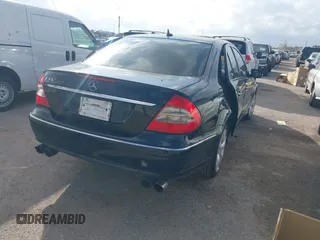 2007 Mercedes-Benz E-Class 3.5L with VIN WDBUF87X37B145449, listed as a IAAI auction lot 41159609 with 8,027 mi miles. Bid and sale history available at carsss.com. Image 4.