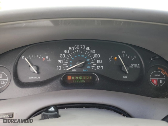 2001 Buick Century Custom with VIN 2G4WS52J911280073, listed as a Copart auction lot 69658974 with 109,085 mi miles and Clean Title. Bid and sale history available at carsss.com. Image 9.