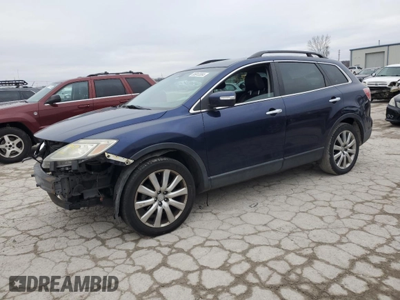 2009 Mazda CX-9 Touring with VIN JM3TB38V490172898, listed as a Copart auction lot 86913384 with 153,104 mi miles and Salvage Title. Bid and sale history available at carsss.com. Image 1.