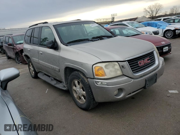 2002 GMC Envoy SLT z VIN 1GKDT13S422468756, wystawiony jako Copart lot #46510595 z przebiegiem 146 924 mil mil oraz Szkoda całkowita • Salvage title. Historia ofert i sprzedaży dostępna na DreamBid. Obrazek 4.