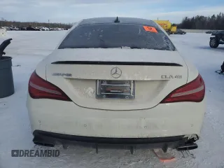 2017 Mercedes-Benz CLA 45 AMG with VIN WDDSJ5CB3HN456644, listed as a Copart auction lot 41773505 with Not Provided miles and Salvage Title. Bid and sale history available at DreamBid. Image 6.