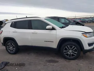 2017 Jeep Compass Latitude with VIN 3C4NJDBB5HT631320, listed as a IAAI auction lot 41446430 with 122,043 mi miles. Bid and sale history available at carsss.com. Image 13.