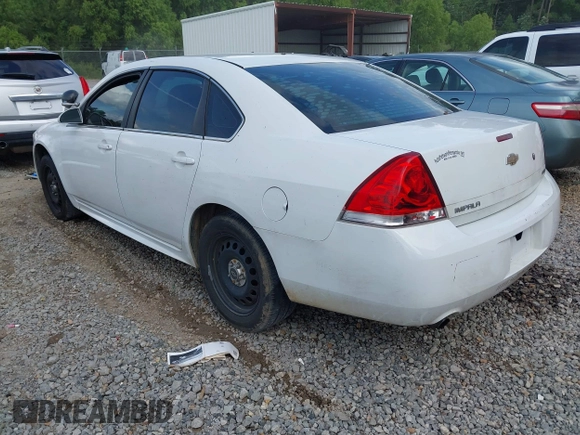 2014 Chevrolet Impala Police Police z VIN 2G1WD5E30E1114342, wystawiony jako IAAI lot #42388443 z przebiegiem 119 929 mil mil oraz . Historia ofert i sprzedaży dostępna na DreamBid. Obrazek 3.