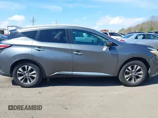 2015 Nissan Murano SL with VIN 5N1AZ2MH0FN202088, listed as a IAAI auction lot 42066435 with 175,254 mi miles and . Bid and sale history available at carsss.com. Image 13.