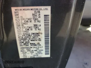 2006 Nissan Titan XE with VIN 1N6BA06A16N562312, listed as a Copart auction lot 87198644 with Not provided miles and Salvage title. Bid and sale history available at DreamBid. Image 14.
