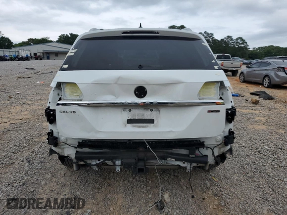 2021 Volkswagen Atlas SEL Premium with VIN 1V2TR2CAXMC505873, listed as a Copart auction lot 55989815 with 65,711 mi miles and Salvage title. Bid and sale history available at DreamBid. Image 6.