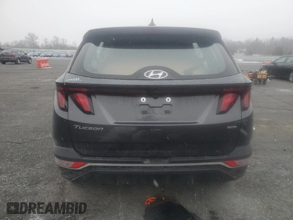 2022 Hyundai Tucson SE with VIN 5NMJACAE5NH016277, listed as a Copart auction lot 44770295 with 16,420 mi miles and Salvage Title. Bid and sale history available at carsss.com. Image 6.