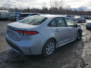 2020 Toyota Corolla LE with VIN JTDEPRAE8LJ099987, listed as a Copart auction lot 43416895 with 98,683 mi miles and Salvage Title. Bid and sale history available at DreamBid. Image 3.