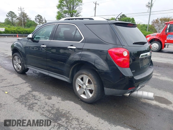 2013 Chevrolet Equinox LTZ with VIN 2GNFLGE34D6172632, listed as a IAAI auction lot 41968855 with 146,522 mi miles and . Bid and sale history available at DreamBid. Image 3.
