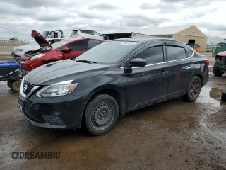 2017 Nissan Sentra SV with VIN 3N1AB7APXHY233990, listed as a Copart auction lot 59626525 with 100,069 mi miles and Salvage title. Bid and sale history available at DreamBid. Image 1.