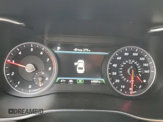 2019 Genesis G70 Advanced with VIN KMTG34LA3KU037414, listed as a Copart auction lot 81812584 with 63,807 mi miles and Salvage Title. Bid and sale history available at DreamBid. Image 9.
