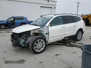 2013 Chevrolet Traverse LT with VIN 1GNKVGKD2DJ160424, listed as a Copart auction lot 49893365 with 114,670 mi miles and Salvage Title. Bid and sale history available at DreamBid. Image 1.