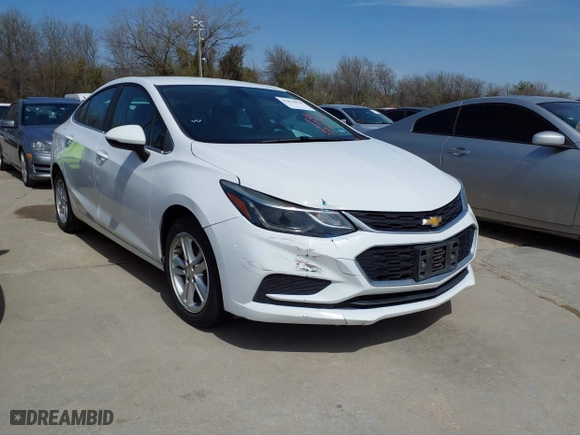 2017 Chevrolet Cruze LT with VIN 1G1BE5SM3H7227427, listed as a IAAI auction lot 41822018 with NaN miles. Bid and sale history available at carsss.com. Image 1.