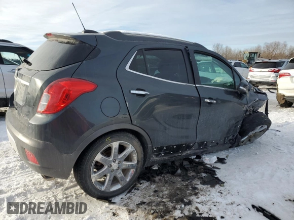 2016 Buick Encore Leather with VIN KL4CJCSB3GB753217, listed as a Copart auction lot 42583085 with 33,394 mi miles and Clean Title. Bid and sale history available at DreamBid. Image 3.