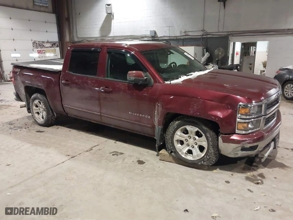 2015 Chevrolet Silverado 1500 LT with VIN 3GCUKREC7FG453670, listed as a IAAI auction lot 41388606 with NaN miles. Bid and sale history available at carsss.com. Image 1.