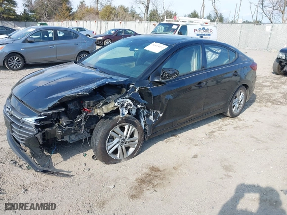 2020 Hyundai Elantra SEL with VIN 5NPD84LF4LH626448, listed as a IAAI auction lot 41683032 with 29,411 mi miles. Bid and sale history available at carsss.com. Image 18.