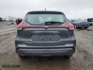 2024 Nissan Kicks S with VIN 3N1CP5BV4RL590088, listed as a Copart auction lot 47679995 with 910 mi miles and Salvage Title. Bid and sale history available at carsss.com. Image 6.