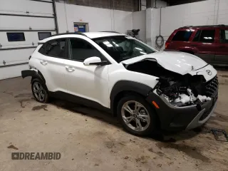 2022 Hyundai Kona SEL with VIN KM8K62AB4NU921748, listed as a Copart auction lot 72295932 with 3,046 mi miles. Bid and sale history available at carsss.com. Image 4.