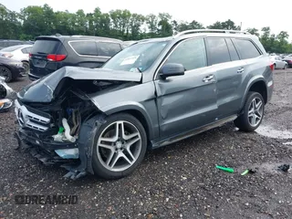 2017 Mercedes-Benz GLS 550 with VIN 4JGDF7DE4HA838922, listed as a IAAI auction lot 42617326 with 86,035 mi miles and . Bid and sale history available at DreamBid. Image 19.