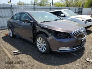 2014 Buick LaCrosse Leather with VIN 1G4GB5G30EF125148, listed as a Copart auction lot 54909425 with 102,081 mi miles and Salvage Title. Bid and sale history available at DreamBid. Image 4.