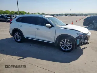 2020 Mazda CX-9 Grand Touring with VIN JM3TCADY4L0406627, listed as a Copart auction lot 50809845 with 19,387 mi miles and Salvage title. Bid and sale history available at DreamBid. Image 4.