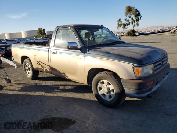 1993 Toyota T100 z VIN JT4VD10C2P0007486, wystawiony jako Copart lot #77669724 z przebiegiem 150 936 mil mil oraz Tytuł czysty. Historia ofert i sprzedaży dostępna na DreamBid. Obrazek 4.