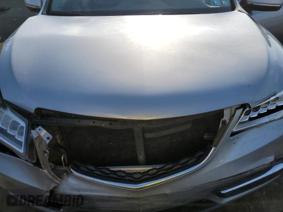 2016 Acura MDX Technology with VIN 5FRYD4H47GB062513, listed as a Copart auction lot 62311665 with 124,975 mi miles and Salvage title. Bid and sale history available at DreamBid. Image 12.