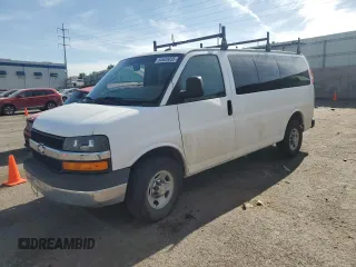 2015 Chevrolet Express Passenger 1LT с VIN 1GAZGYFG4F1173795, выставлен на аукционе Copart как лот 64620035 с пробегом Не указан миль и Чистый • Clean title. История ставок и продаж доступна на DreamBid. Изображение 1.