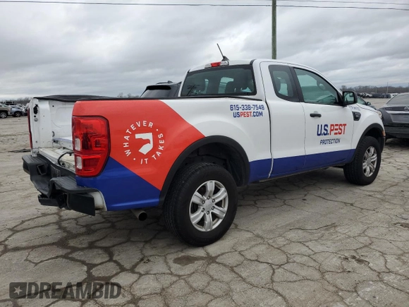 2021 Ford Ranger XL z VIN 1FTER1EH4MLD20801, wystawiony jako Copart lot #86703174 z przebiegiem 76 259 mil mil oraz Szkoda całkowita • Salvage title. Historia ofert i sprzedaży dostępna na DreamBid. Obrazek 3.