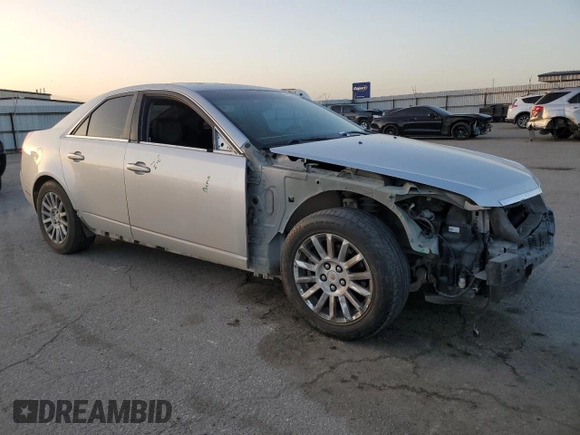 2011 Cadillac CTS Luxury with VIN 1G6DF5EY1B0106846, listed as a Copart auction lot 53402615 with 175,571 mi miles and Salvage title. Bid and sale history available at DreamBid. Image 4.