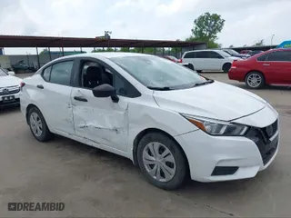 2020 Nissan Versa S with VIN 3N1CN8DV9LL879592, listed as a IAAI auction lot 40683301 with 73,545 mi miles. Bid and sale history available at carsss.com. Image 6.