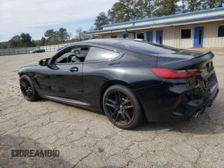 2020 BMW M8 with VIN WBSAE0C05LCD64141, listed as a Copart auction lot 42198935 with 0 mi miles and Clean Title. Bid and sale history available at carsss.com. Image 2.
