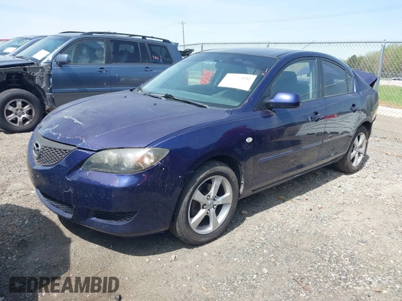 2005 Mazda 3 i with VIN JM1BK12F851248654, listed as a IAAI auction lot 41932990 with 222,981 mi miles and . Bid and sale history available at DreamBid. Image 2.