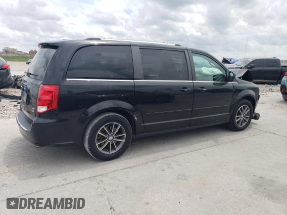 2017 Dodge Grand Caravan SXT with VIN 2C4RDGCG3HR749616, listed as a Copart auction lot 55267925 with 101,333 mi miles and Salvage Title. Bid and sale history available at DreamBid. Image 3.