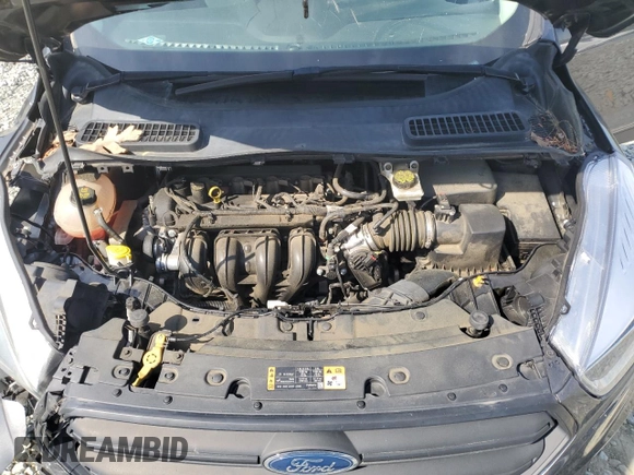 2017 Ford Escape S with VIN 1FMCU0F79HUB36083, listed as a Copart auction lot 51093174 with 59,928 mi miles and Salvage title. Bid and sale history available at DreamBid. Image 13.