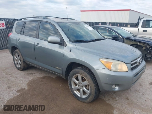 2007 Toyota RAV4 Limited with VIN JTMZD31V476039804, listed as a IAAI auction lot 41919990 with 205,890 mi miles. Bid and sale history available at carsss.com. Image 6.