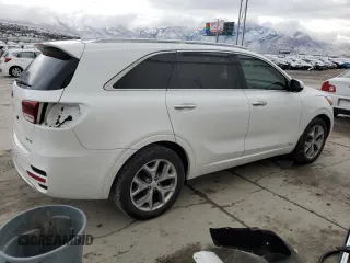 2018 Kia Sorento SX with VIN 5XYPKDA50JG367079, listed as a Copart auction lot 48222075 with 111,773 mi miles and Salvage Title. Bid and sale history available at carsss.com. Image 3.
