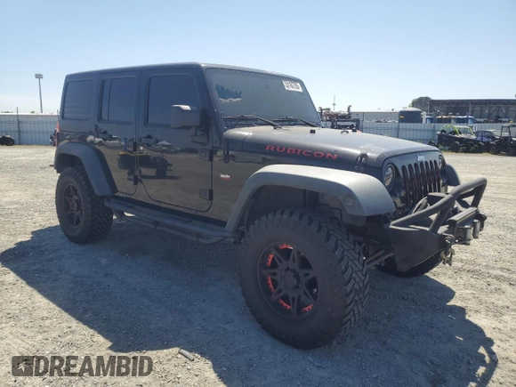 2012 Jeep Wrangler Unlimited Call of Duty MW3 with VIN 1C4BJWFGXCL148883, listed as a Copart auction lot 53162705 with 111,900 mi miles and Salvage title. Bid and sale history available at DreamBid. Image 4.